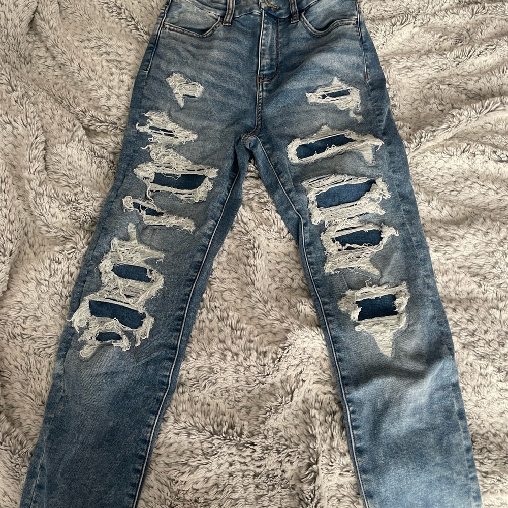 american eagle jeans size 0